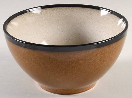 Reactive Rim Curry Yellow Soup/Cereal Bowl