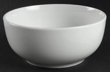 Serene White (Square) Soup/Cereal Bowl
