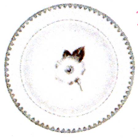 Rose Dinner Plate