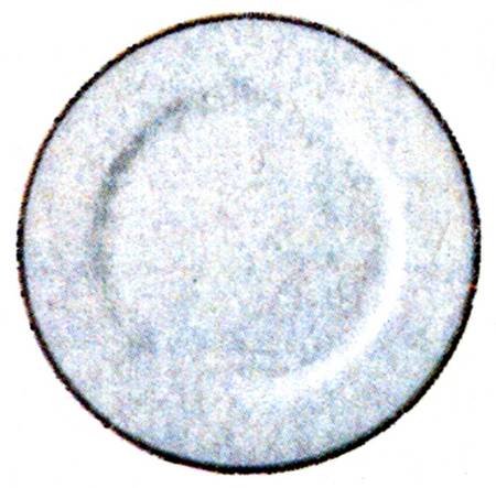 Nathalie Gold Salad Plate