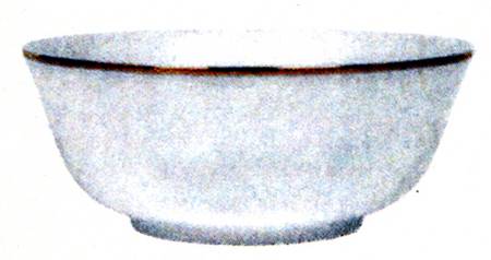 Nathalie Gold 9" Salad Serving Bowl
