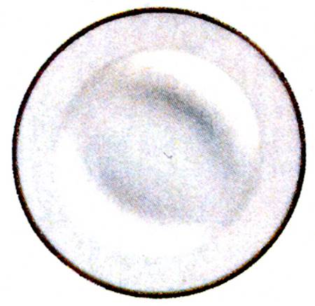 Nathalie Gold Deep Dinner Plate