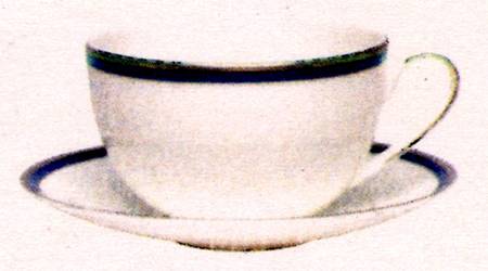 Martha Flat Cup & Saucer Set