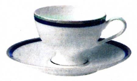 Martha Footed Cup & Saucer Set