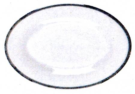 Sina 14" Oval Serving Platter