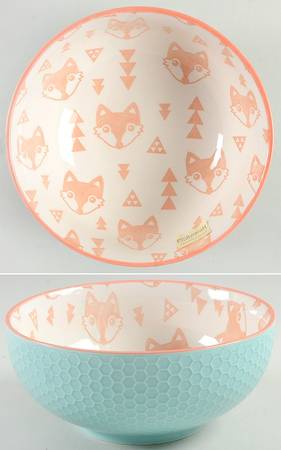Pad Print (Mix and Match) 8" Round Serving Bowl