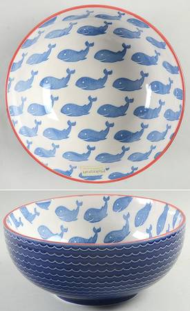 Pad Print (Mix and Match) 8" Round Serving Bowl