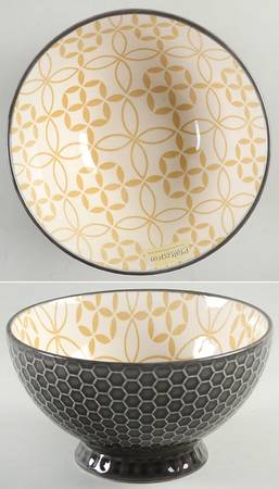 Pad Print (Mix and Match) Footed Soup/Cereal Bowl