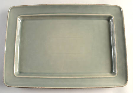 Cambria Celadon 16" Rectangular Serving Platter