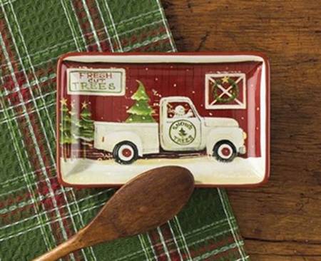Christmas Vacation Spoon Rest/Holder (Holds 1 Spoon)