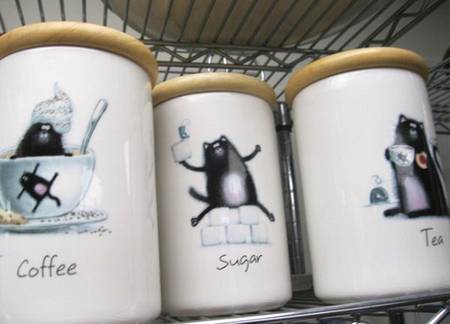 Splatt Tea Canister & Wood Lid
