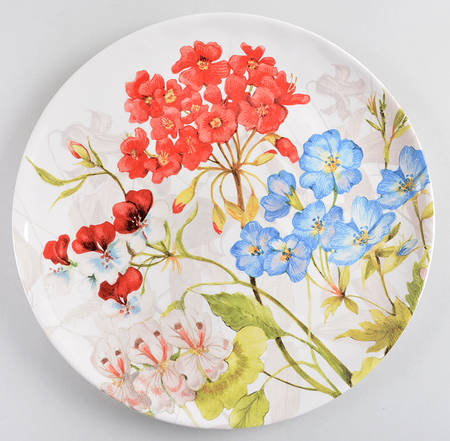 Floral Bouquet Dinner Plate