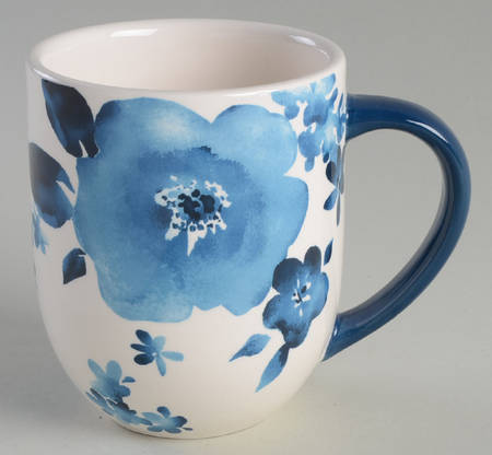 Azure Floral Mug