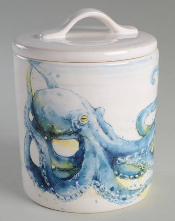 Sea Life Large Canister & Lid