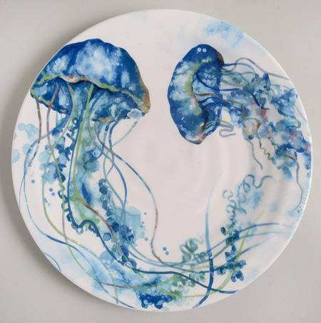 Sea Life Salad Plate