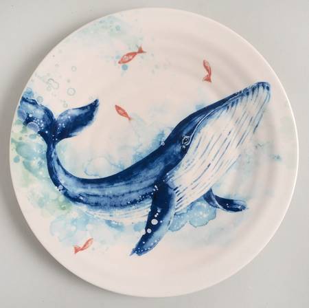 Sea Life Salad Plate