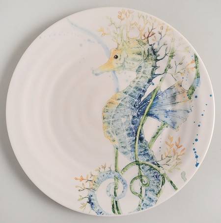 Sea Life Salad Plate