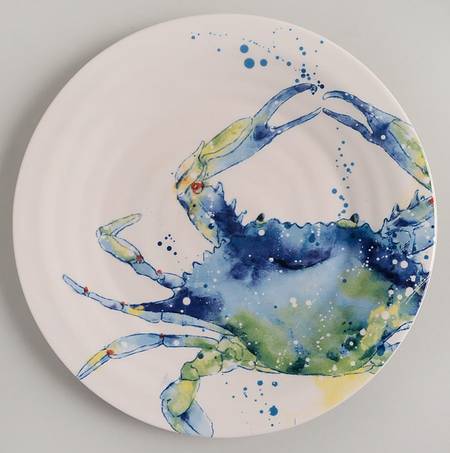 Sea Life Salad Plate