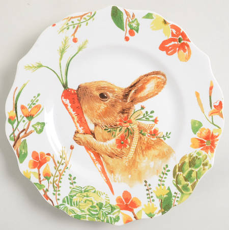 Lilly the Bunny Salad Plate