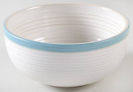 Carmen Teal Soup/Cereal Bowl