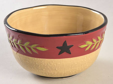 Folk Crow Soup/Cereal Bowl