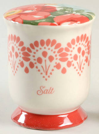 Vintage Floral Salt Shaker