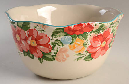 Vintage Floral 10" Nesting Bowl