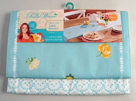 Vintage Floral 14" X 72" Cloth Table Runner