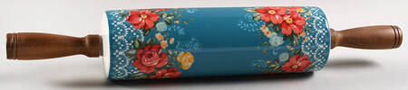 Vintage Floral Rolling Pin