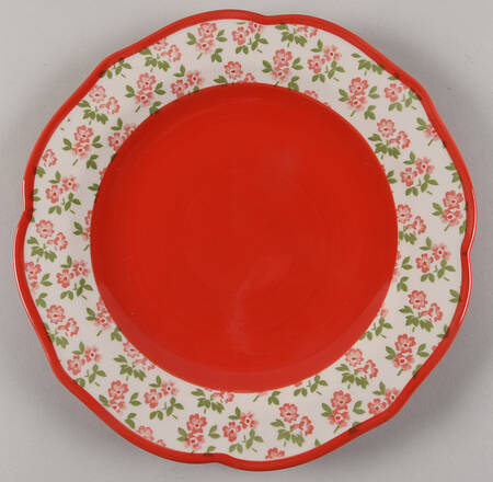 Timeless Floral Dinner Plate