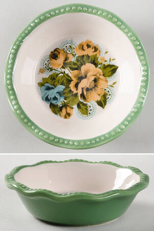 Rose Shadow Mini Pie Plate