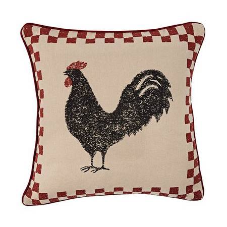 Hen Pecked (20" x 20") Square Pillow