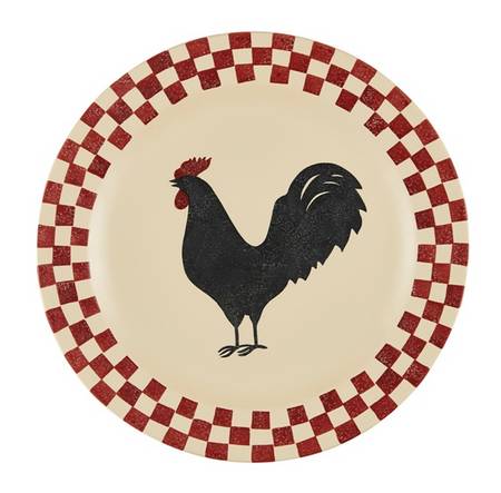 Hen Pecked 13" Chop Plate (Round Platter)