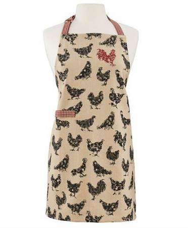 Hen Pecked Cloth Kitchen Apron