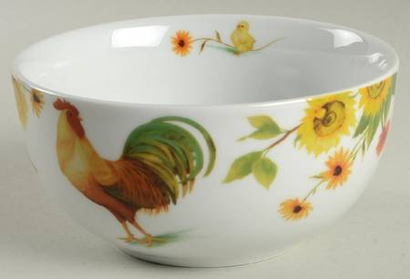Garden Rooster Soup/Cereal Bowl