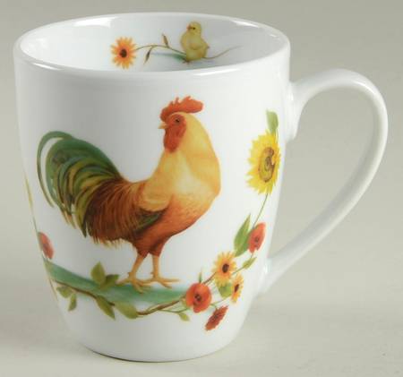 Garden Rooster Mug