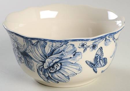 Adrianna Blue Soup/Cereal Bowl