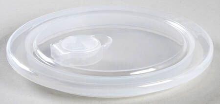 Gabriela Blue 6" Storage Ceramic Bowl Plastic Lid
