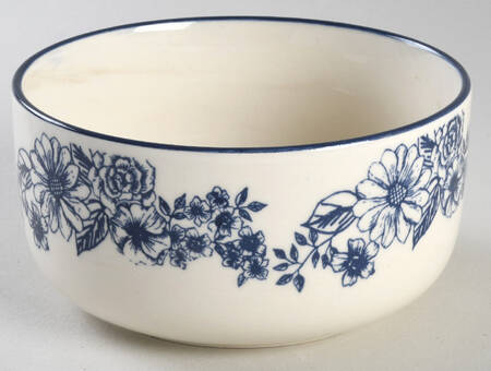Gabriela Blue 6" Storage Ceramic Bowl