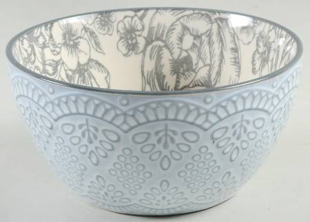 Gabriela Gray Soup/Cereal Bowl