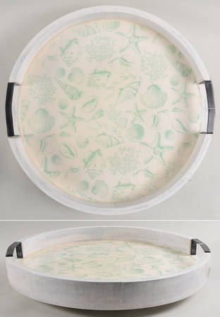 Venice (Aqua) 1-Piece Lazy Susan
