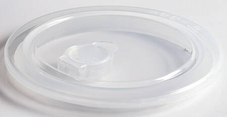 Venice (Aqua) 6" Storage Ceramic Bowl Plastic Lid