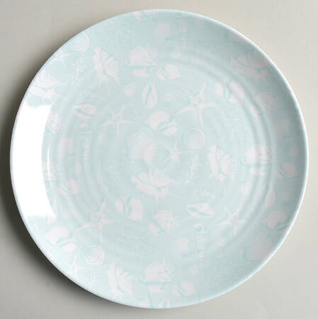 Venice (Aqua) Melamine Salad Plate