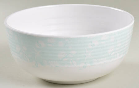 Venice (Aqua) Melamine Soup/Cereal Bowl