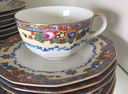Concord Footed Cup & Saucer Set