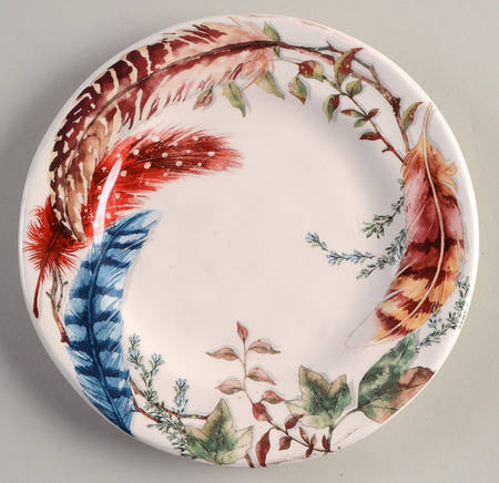 Feather Branch Salad Plate by Pier 1