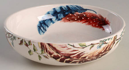 Feather Branch Soup/Cereal Bowl