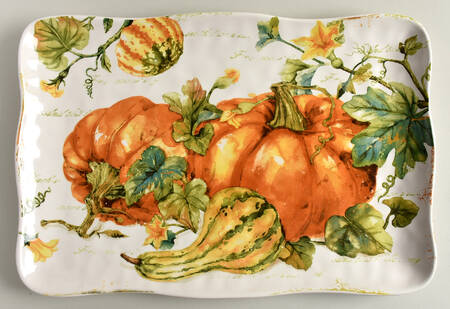 Pumpkin Patch 16" Rectangular Serving Platter
