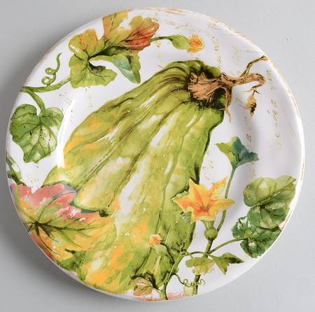 Pumpkin Patch Salad Plate