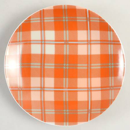 Harvest Plaid Appetizer Plate